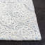 Tapis damassé en laine et en coton indien touffeté à la main Alfrik-357539635
