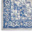 Tapis oriental bleu / ivoire Comptche-1730473873