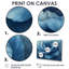 «Ranburne Blue Velvet Layers Of Pivoines I», art mural pivoines-818462673-818462679-818462675