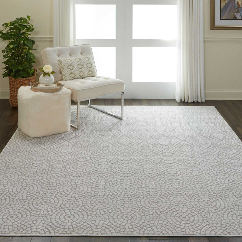 Burford Geometric Indoor Rug, Rectangle 7'10" x 9'10"