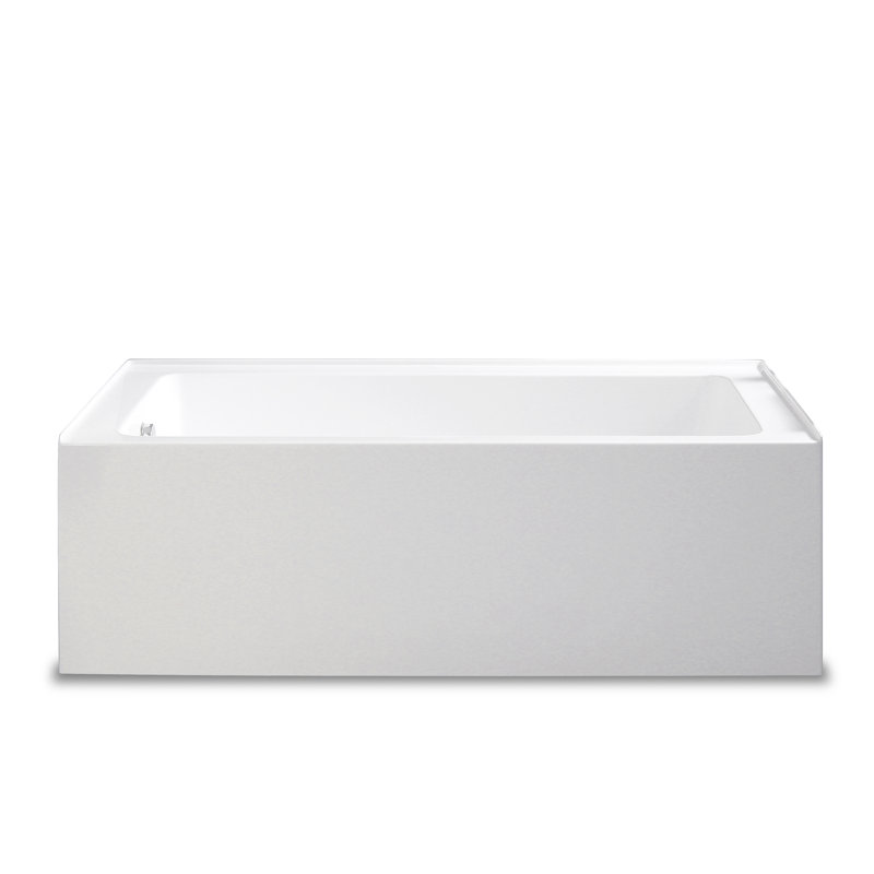Baignoire de trempage encastrés zen 66 "x 32" renovator, Droite