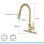 NOVEL Pull Down Touch Kitchen Faucet-54448291