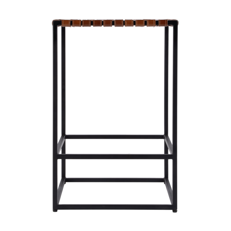 Tabouret de bar et de bar Lowell, Tabouret de comptoir (siège d’une hauteur de 24