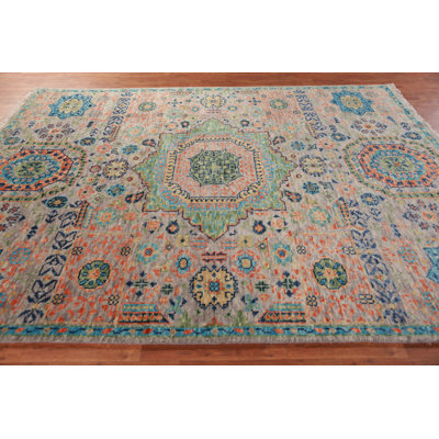 Traditional Wool Kazak Indian Area Rug 8x10