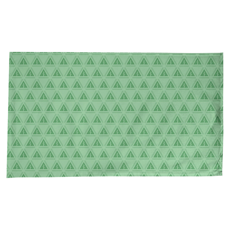 Nappe d’arbre minimaliste classique Barbra, Vert clair