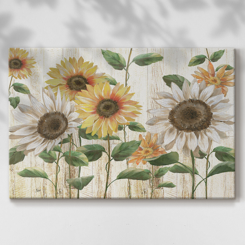 Tournesol surprise - Cavas enveloppés de galerie, 24 x 36