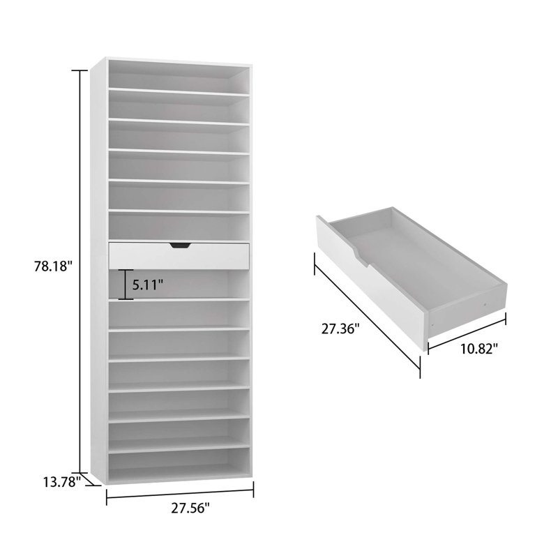 30 Pair Shoe Rack