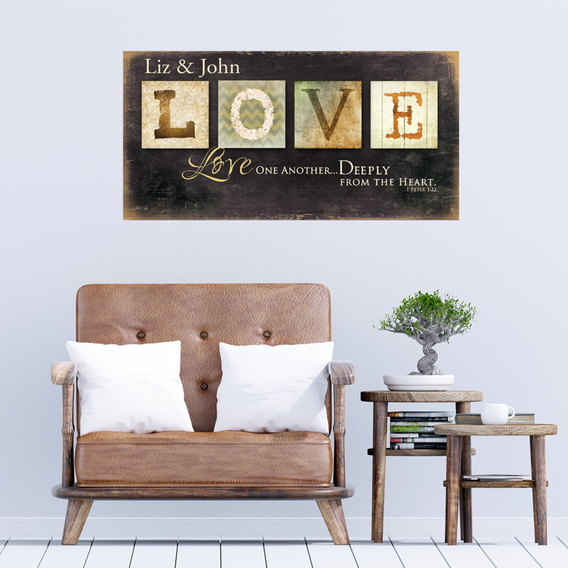 Text & Numbers Wall Decal, Yes