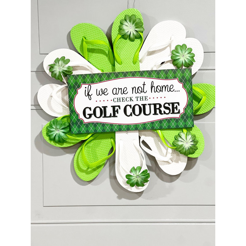 Couronne de golf pour l'été