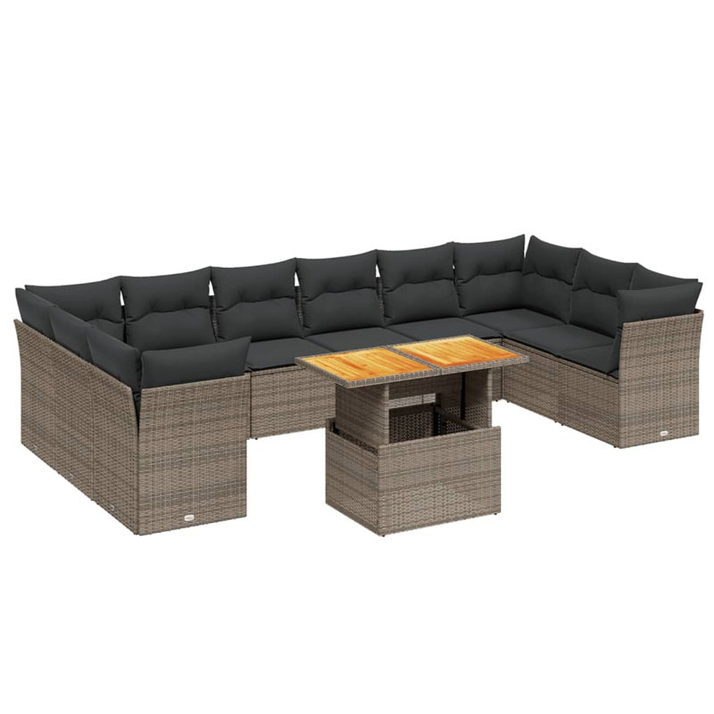 Ensemble de canapé de jardin Vidaxl