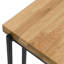 Table de collation, table d'appoint en forme de C