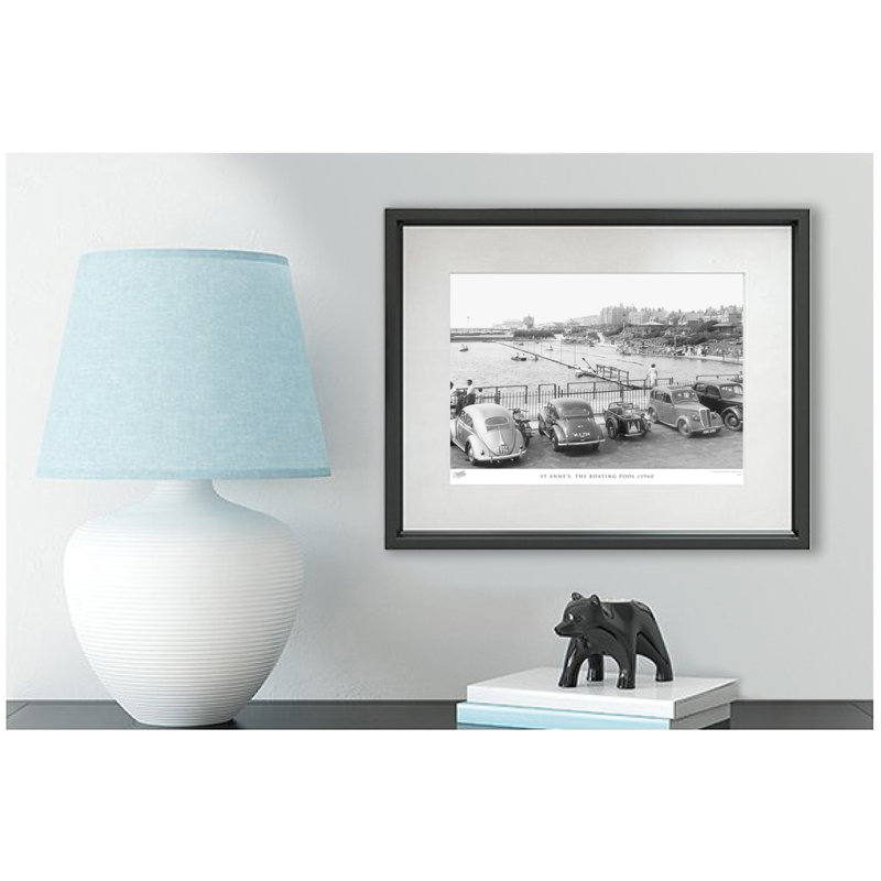 St Annes, The Boating Pool C1960 - Single Picture Frame Print, 45cm H x 60cm W x 2.3cm D