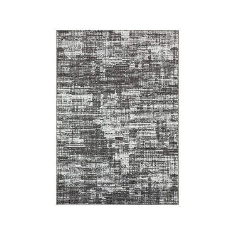 Abstract Indoor Rug, Rectangle 6'7" x 9'2"