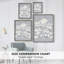 Reproduction encadrée FLORAL Series dxcv - bois massif-906499024