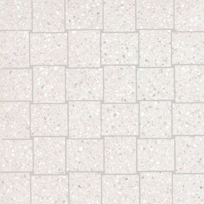 Terrazza Intreccio Mosaic Bianco