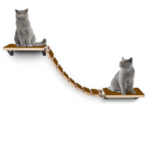 On2 Pets Cat Furniture Wall-Mounted Scratcher Cat Steps, Sisal Rope Sc –  On2Pets