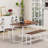 4-Piece Rectangle Dining Table Set-11145478