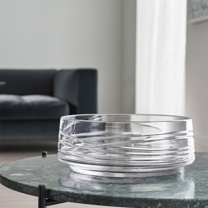 Crystal Decorative Bowl in Clear