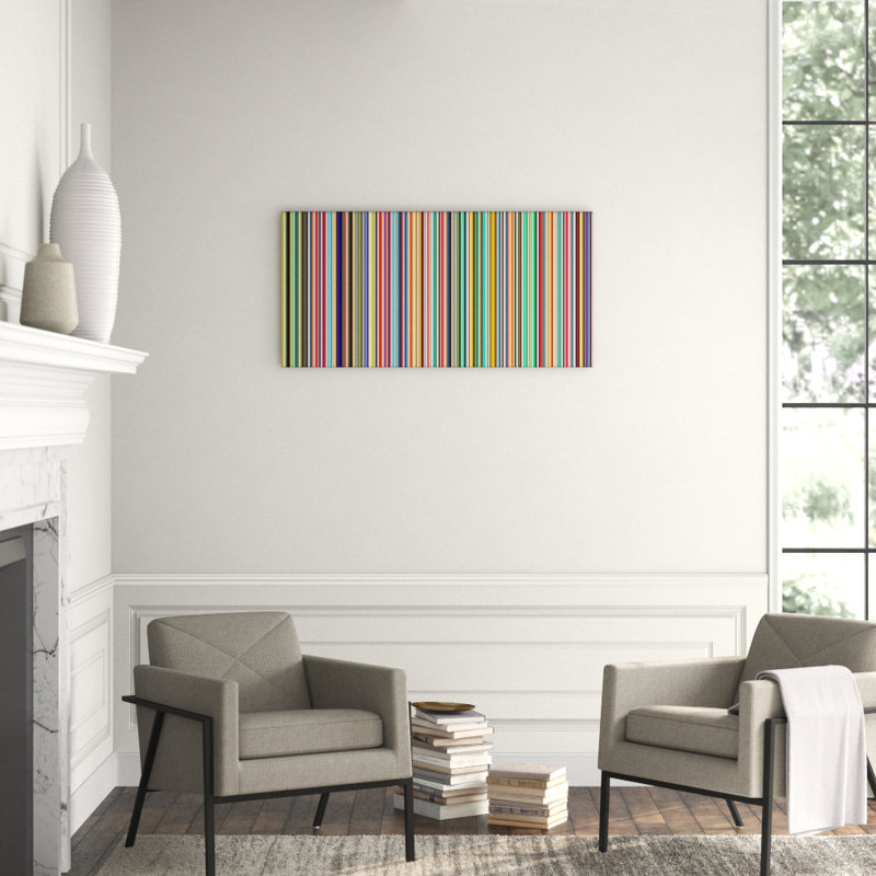 Proportionate Lines II Print by James McAllen, Outdoor, 30" H x 60" W x 1.5" D