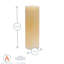Vanilla Scented Pillar Candle
