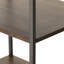 Trey Aasmin Bookshelf - Black Wash Poplar-1110411511