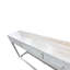 White Wash 3 Drawers Console Table