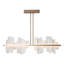 Volterra Linear LED Pendant - Ink - 51.9" - 63.9"-1041325794