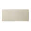 Console blanche - Table rectangulaire à 2 portes avec compartiment en verre et tablette