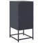 Rahkia 36cm W Steel Bedside Table-1204469735