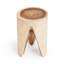 Vela 21" Meh Wood Accent Table