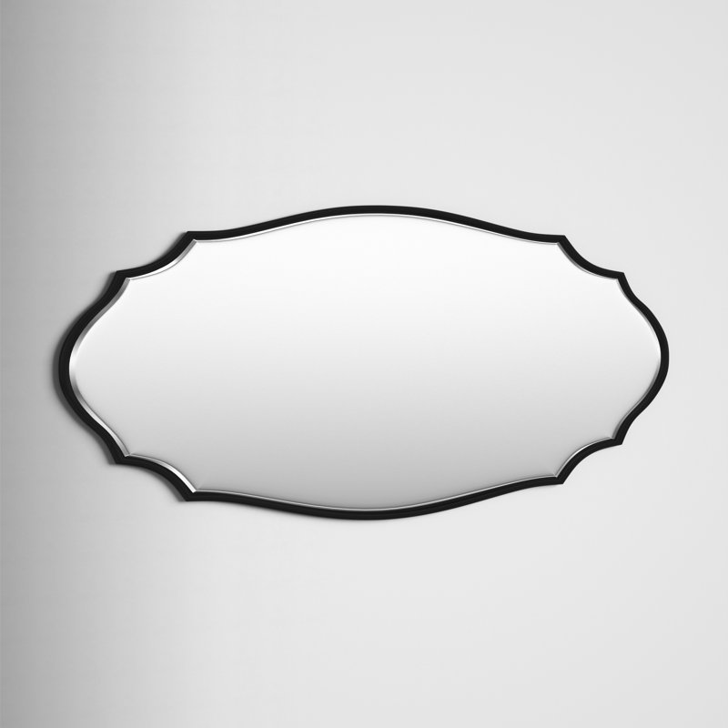 Negaunee Mirror, Black, 20" x 42"