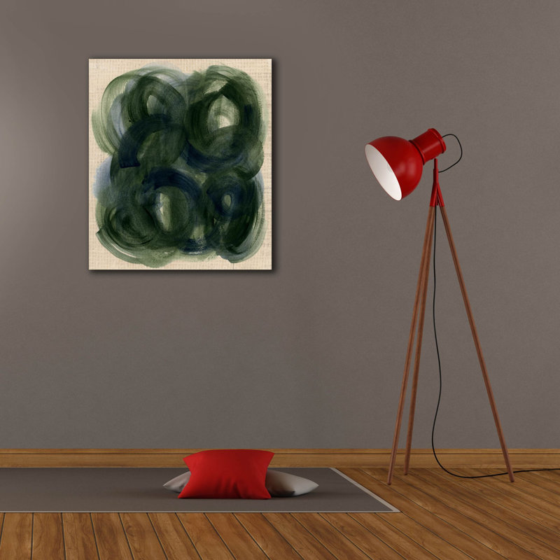 «Epic Graffiti» «Lichen Roundabout 1» par June Erica Vess, art mural sur toile, 26 po x 30 po, H 30 po x l 26 po
