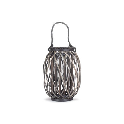 Wicker Candle Lantern