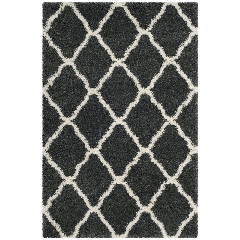 Katie Geometric Hand Woven Area Rug, Rectangle 155 x 229 cm