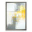 «Gray and Yellow Blue Abstract», reproduction d'art sur toile-51146026-51146035