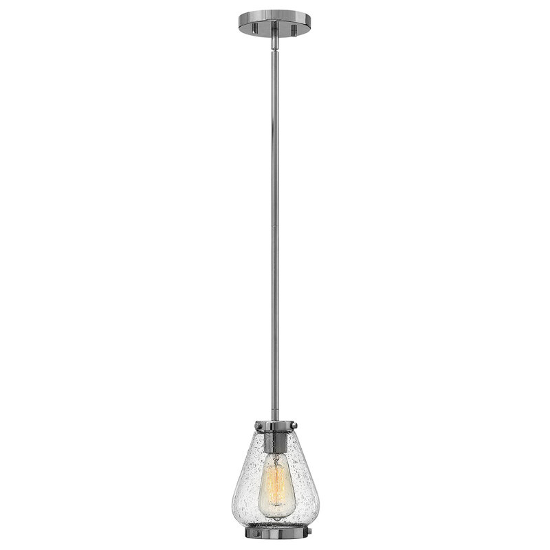 Isaurus 1 - Light Jar Pendant, Chrome