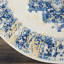 Tapis oriental bleu / ivoire Burnie-453776545