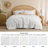 Bedsure Tufted Embroidery All-Season Microfiber Comforter Set-110508882-112864477