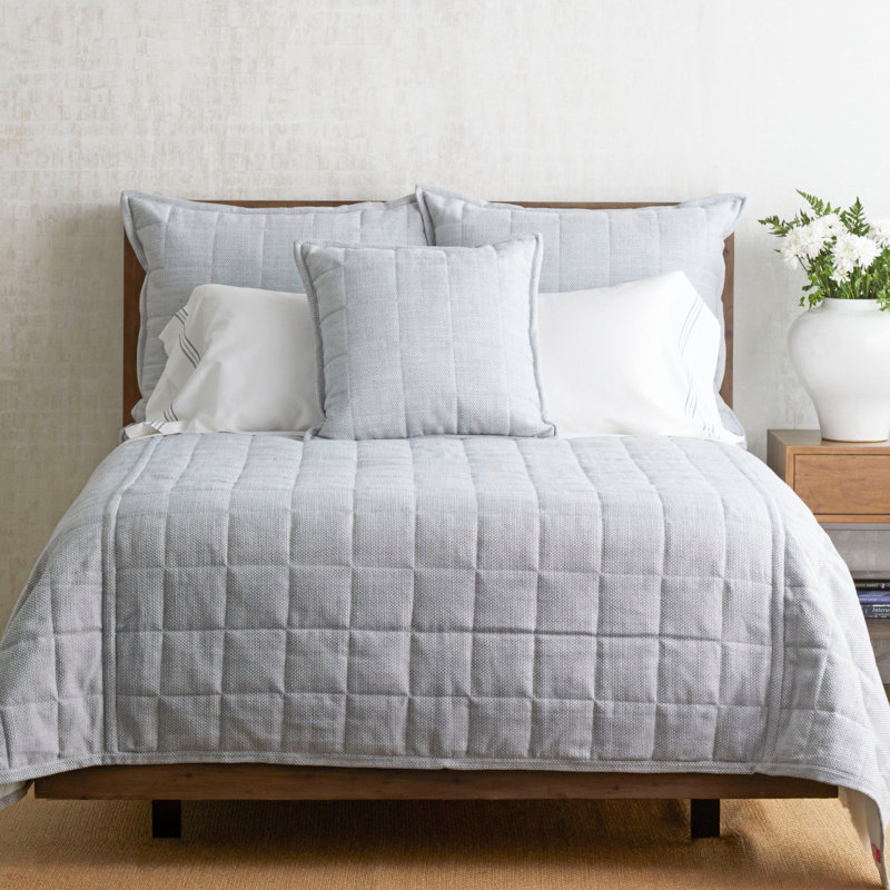 Panama Coverlet, King Coverlet, Flax