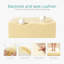 Small Space Pet Sofa for Cats and Small Dogs, Luxury Plush Pet Bed with Bolster, Compact Cat & Dog Couch Armchair, Comfortable Washable Pet Furniture