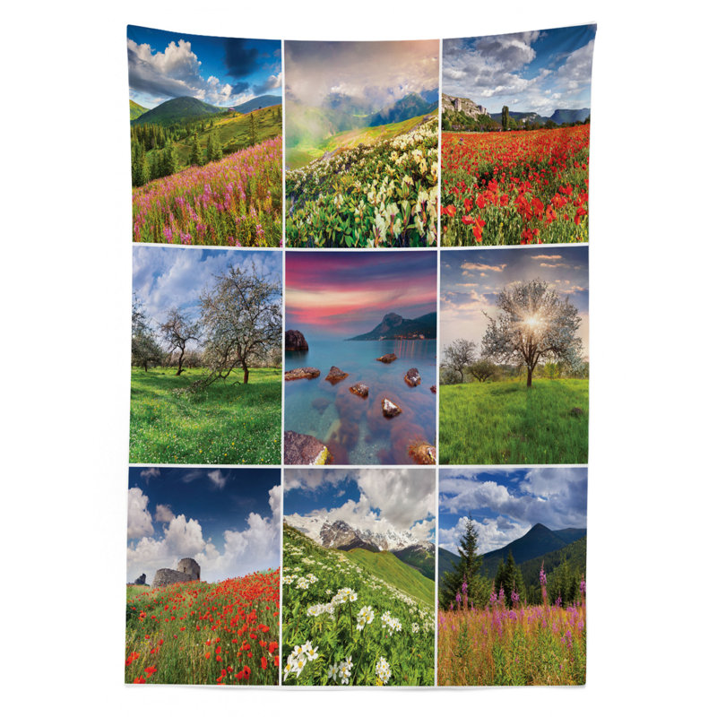 Summer Tablecloth, 70" L x 52" W