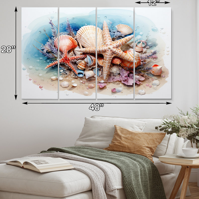Coastal Nautical & Beach Wall Decor on Metal