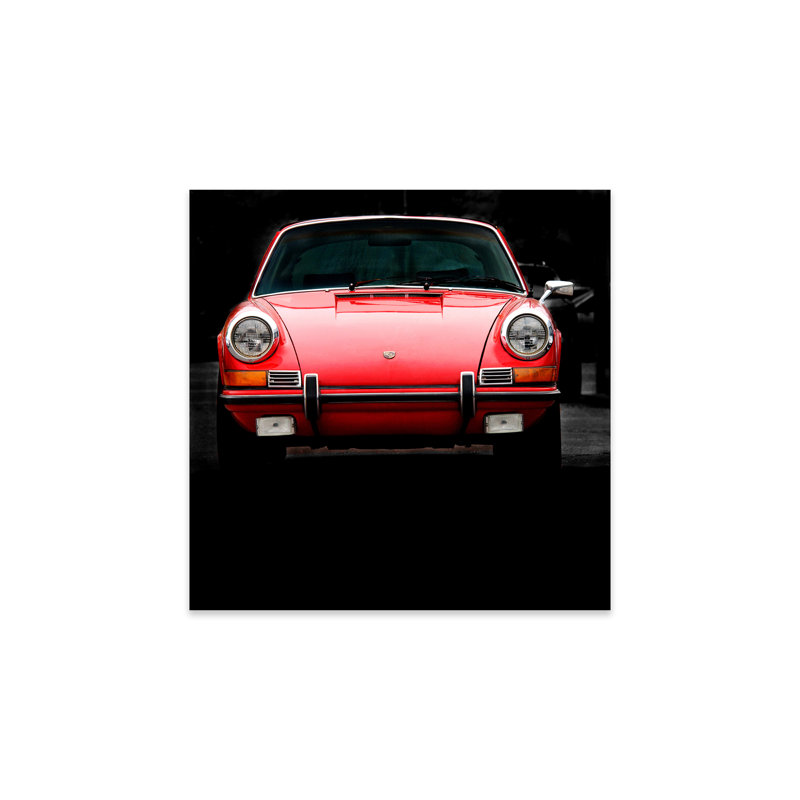1970 «1970 911 Targa sur plastique / acrylique» par Clive Branson, peinture