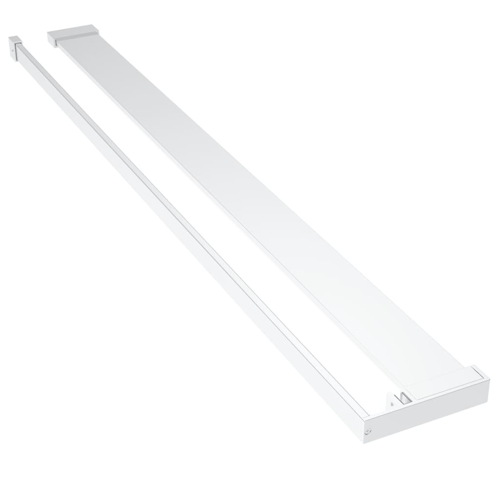 Vidaxl (Silver, 100 Cm) Shower Shelf For Walk-In Shower Wall Aluminium Multi Colours/Sizes - Image 2