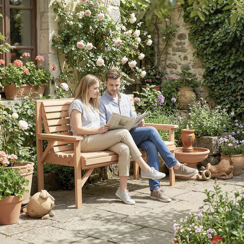 Wood Outdoor Bench
