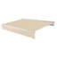 Store banne motorisé rétractable Awntech Destin, côté gauche, 6,10 m x 3,05 m, beige-121458906-10768218-121458894