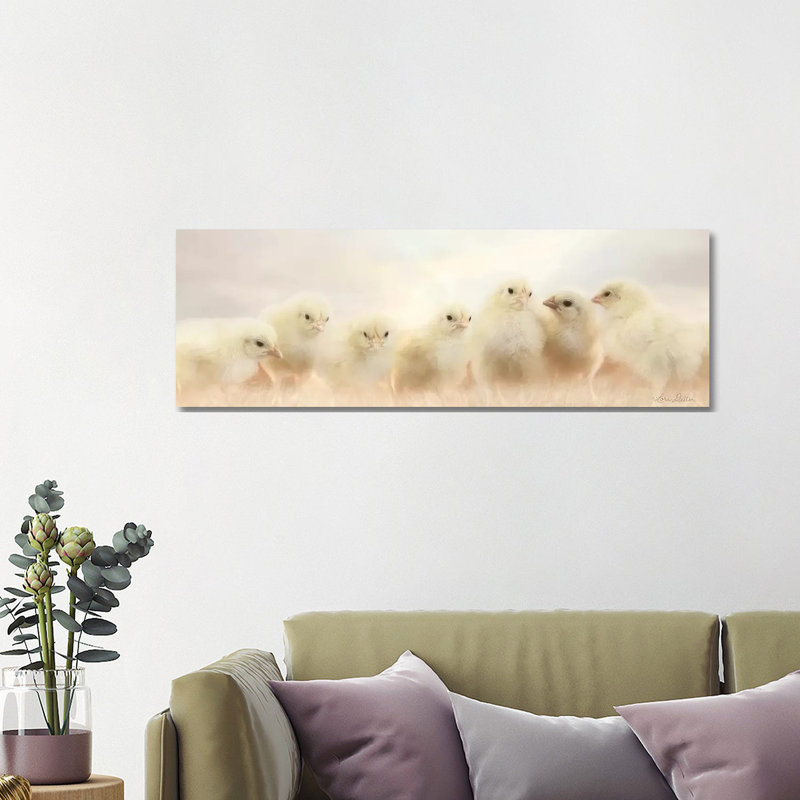 Spring Line Up by Lori Deiter - Wrapped Canvas Panoramic Gallery-Wrapped Canvas Giclée, 121.92 cm H x 40.64 cm W x 3.175 cm D