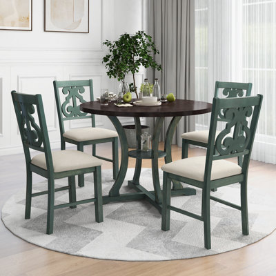 4 - Person Pedestal Dining Set