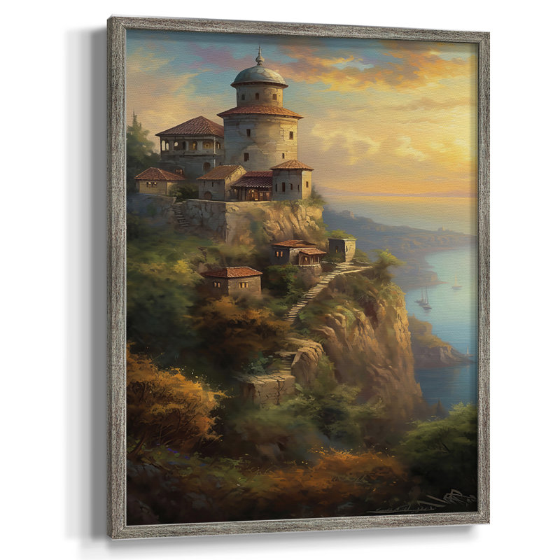 LANDSCAPES Series CCLV, reproduction encadrée - bois massif, H 21 po x l 17 po