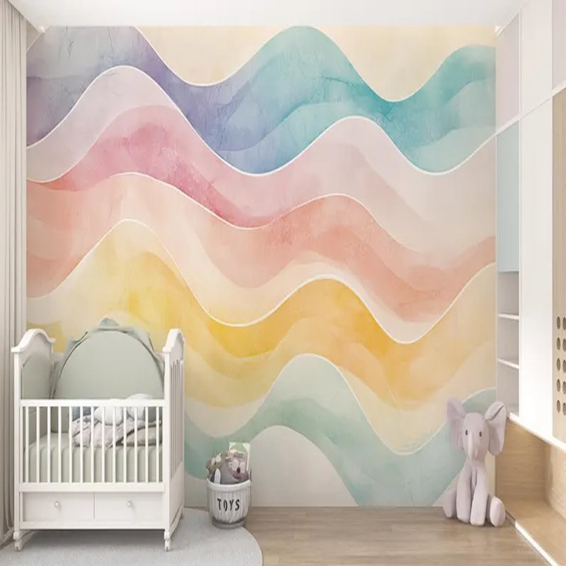 Pastel aquarelle harmonie, L 117,96 po x l 236 po